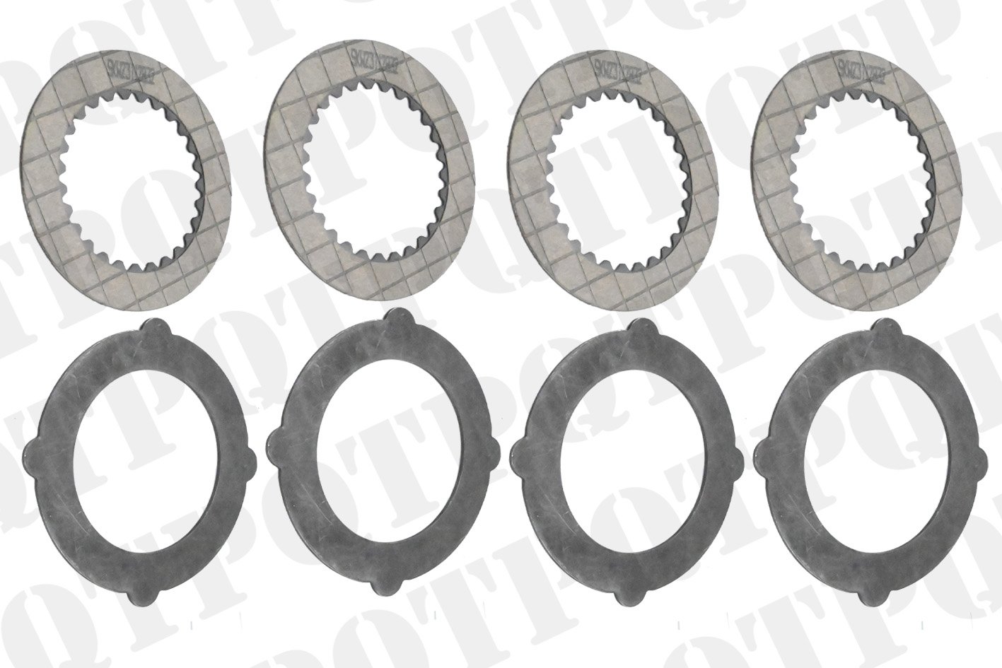 Brake Disc Set Front Axle